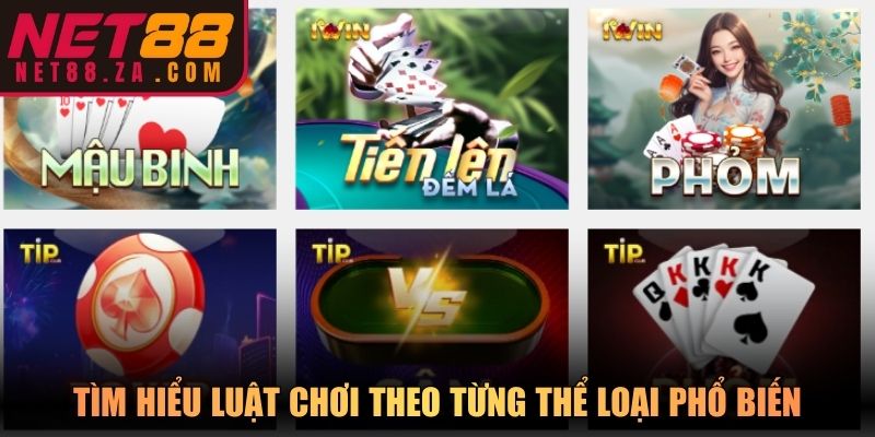 Cách luật chơi bài vận hành trong giải trí trực tuyến